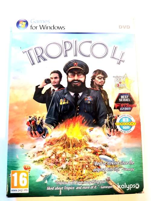 Tropico 4 PC DVD