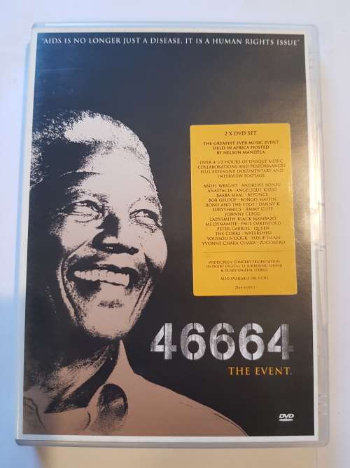 46664, The Event, 2 x DVD, Nelson Mandela
