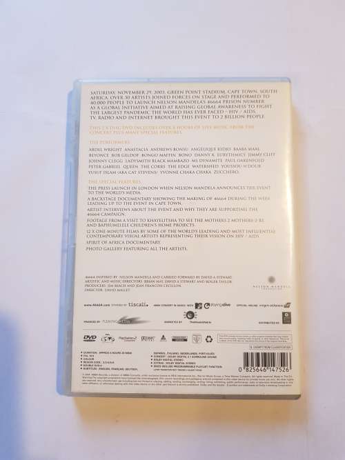 46664, The Event, 2 x DVD, Nelson Mandela