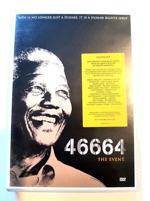 46664, The Event, 2 x DVD, Nelson Mandela