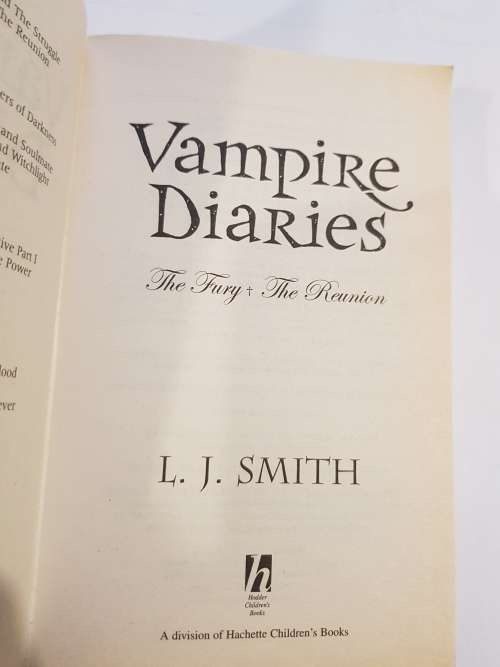 Vampire Diaries, The Fury The Reunion by L.J. Smith