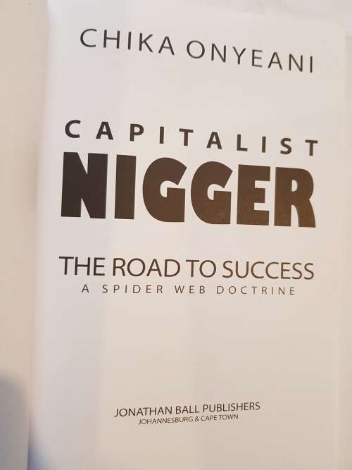 Capitalist Nigger by Chika Onyeani