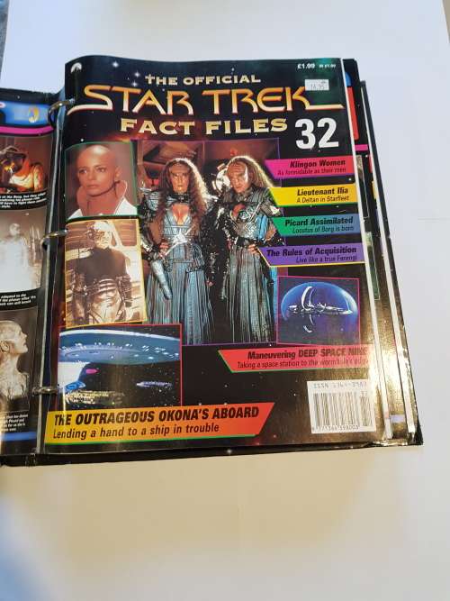 Star Trek, The Official Star Trek Fact Files with 24 Issues