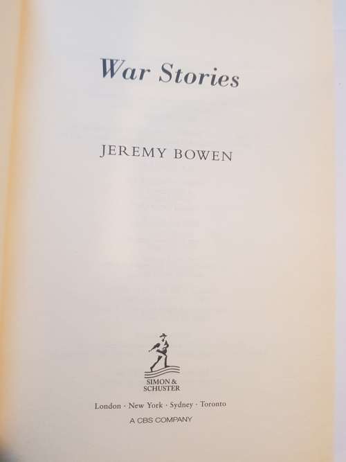 War Stories by Jeremy Bowen