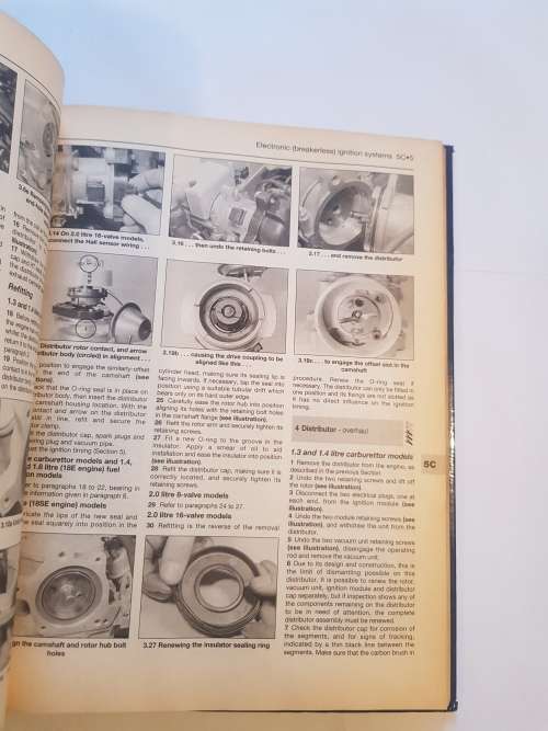 Opel Kadett 1984 - 1991, Service and Repair Manual, Haynes