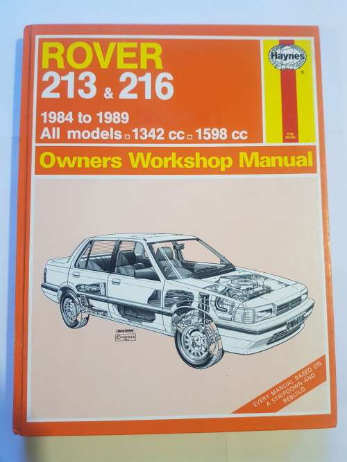 Rover 213 & 216, 1984-1989, Owners Workshop Manual, Haynes