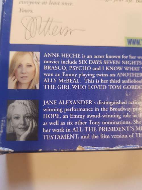 James Patterson, Sam`s Letters to Jennifer read by Anne Heche & Jane Alexander Audio CD