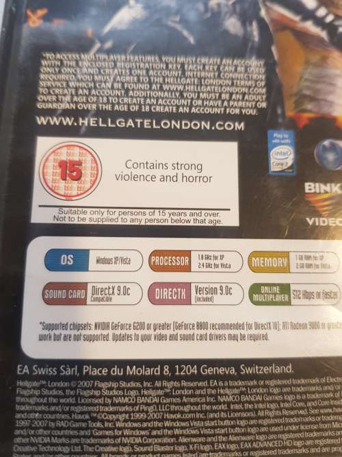Hellgate London, PC DVD