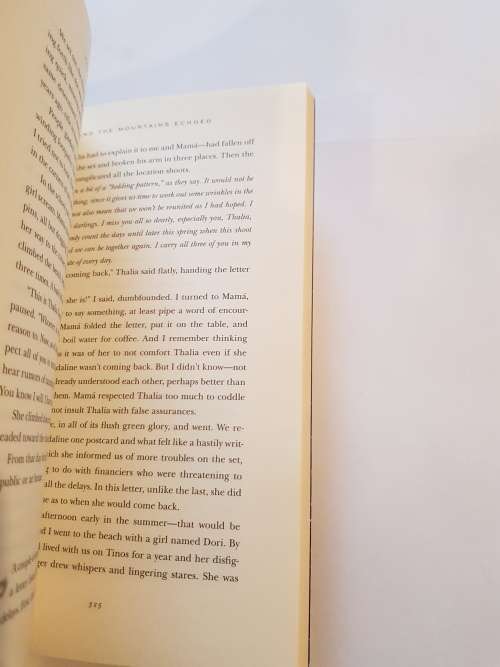 And The Mountains Echoed by Khaled Hosseini