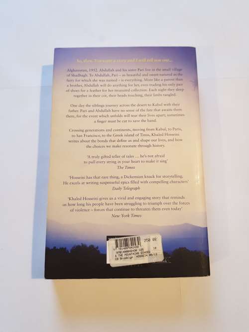 And The Mountains Echoed by Khaled Hosseini