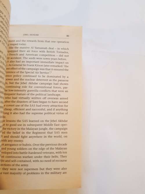 Ghost Force, The Secret History of the SAS by Ken Conner