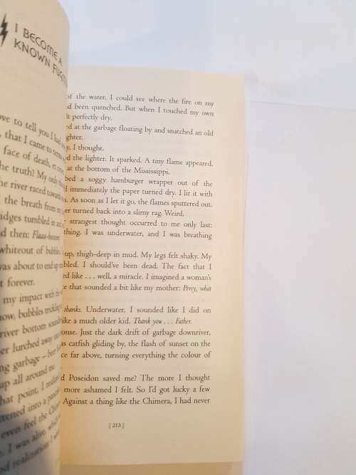 Percy Jackson and the Lightning Thief by Rick Riordan