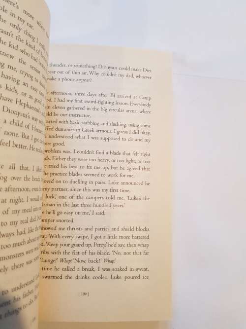 Percy Jackson and the Lightning Thief by Rick Riordan