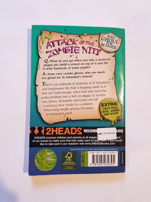 Too Ghoul for School, Attack of the Zombie Nits by B. Strange