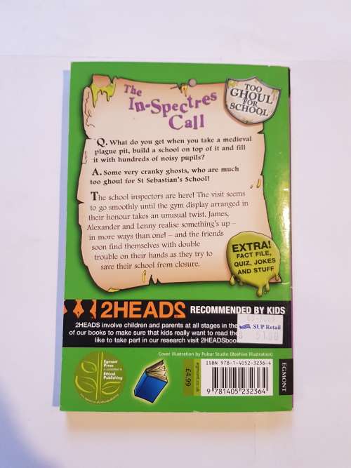 Too Ghoul for School, The In-Spectres Call by B. Strange