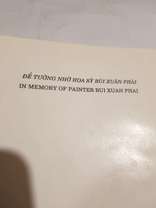 Bui Xuan Phai, In Memory of Painter Bui Xuan Phai, Collector Tran Hau Tuan