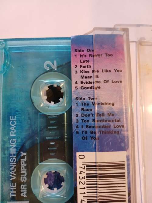 Air Supply, The Vanishing Race Cassette