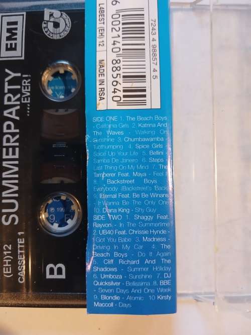 The Best Summerparty Ever, Cassette One