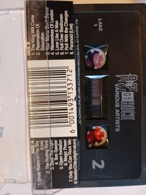 A to Z of Rock, Various Artists Cassette Two