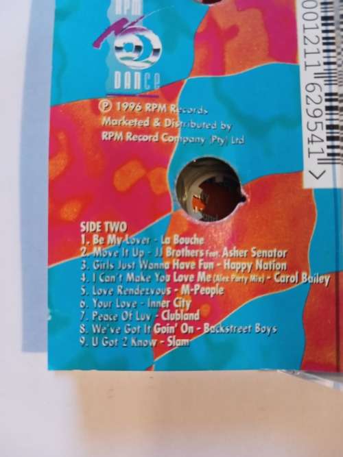 Formula 1, Volume 2, Various Artists Cassette