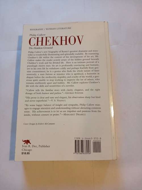 Chekhov, The Hidden Ground by Philip Callow