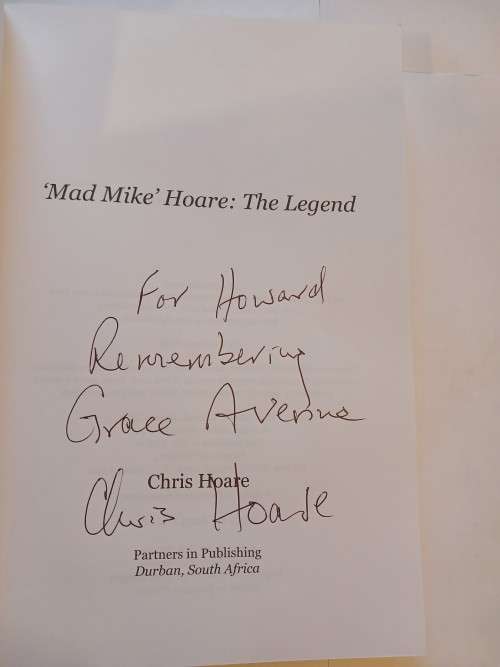 Mad Mike Hoare: The Legend, A Biography by Chris Hoare, Signed