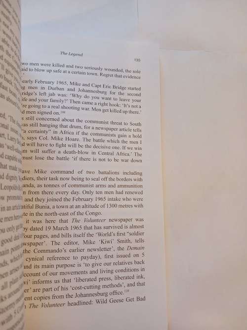 Mad Mike Hoare: The Legend, A Biography by Chris Hoare, Signed