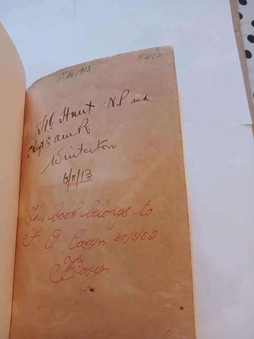 The Mounted Police of Natal by H.P. Holt, 1913 First Edition