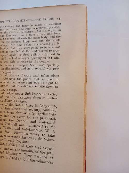 The Mounted Police of Natal by H.P. Holt, 1913 First Edition