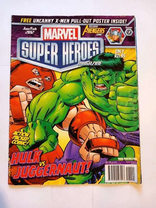 Marvel Super Heroes Magazine, Jan/Feb 2012