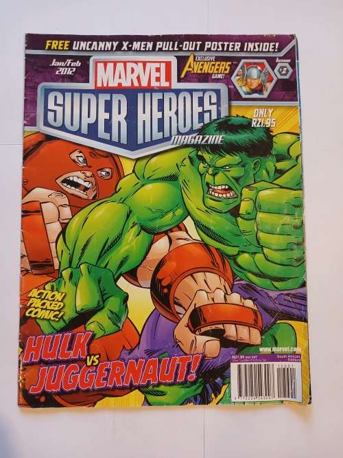 Marvel Super Heroes Magazine, Jan/Feb 2012