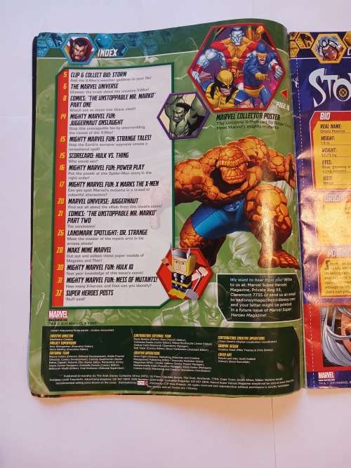 Marvel Super Heroes Magazine, Jan/Feb 2012