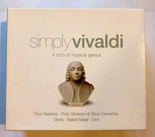 Simply Vivaldi, 4 CD`s of Musical Genius, Boxset