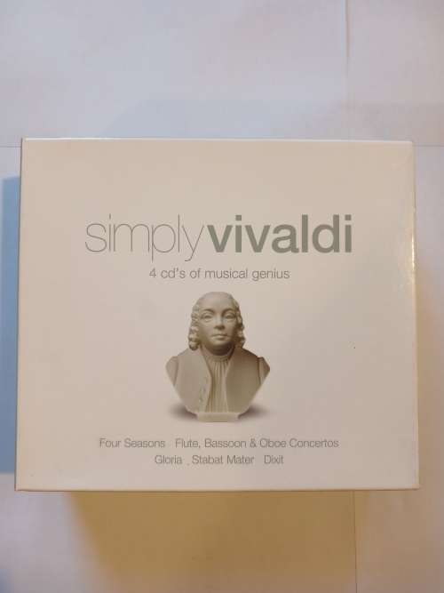 Simply Vivaldi, 4 CD`s of Musical Genius, Boxset
