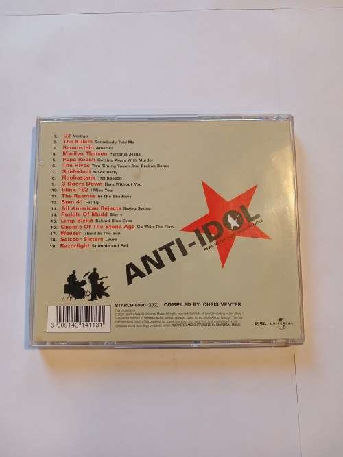 Anti-Idol, Real Music for Real People, Various CD
