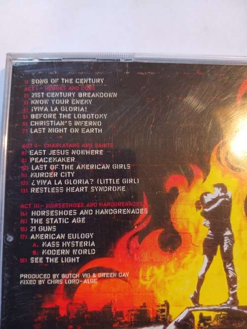 Green Day, 21st Century Breakdown CD