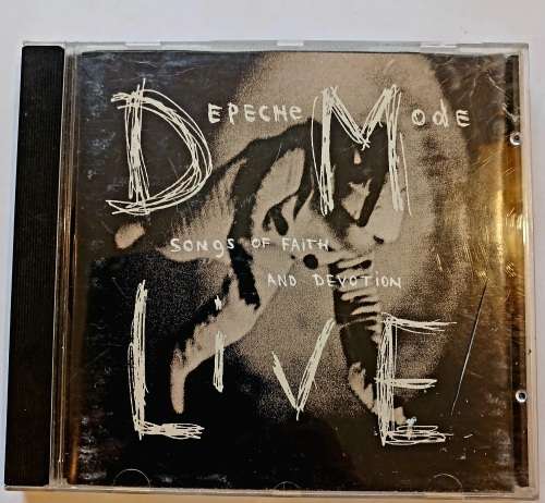 Depeche Mode, Songs of Faith and Devotion, Live CD, UK import