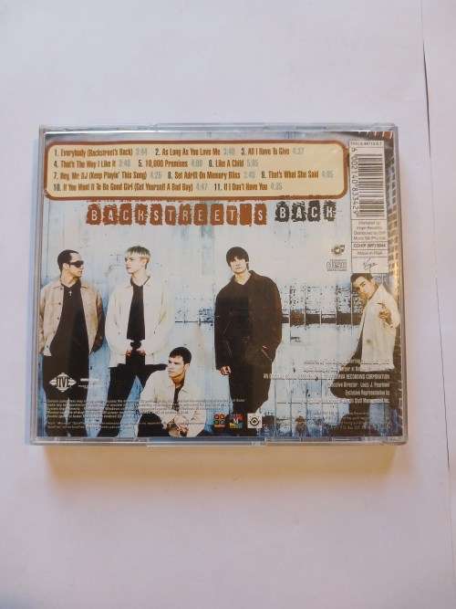 Backstreet Boys, Backstreet`s Back, Enhanced CD
