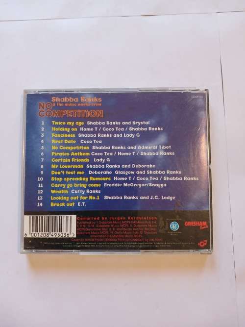 Shabba Ranks & the Music Works Crew, No Competition CD