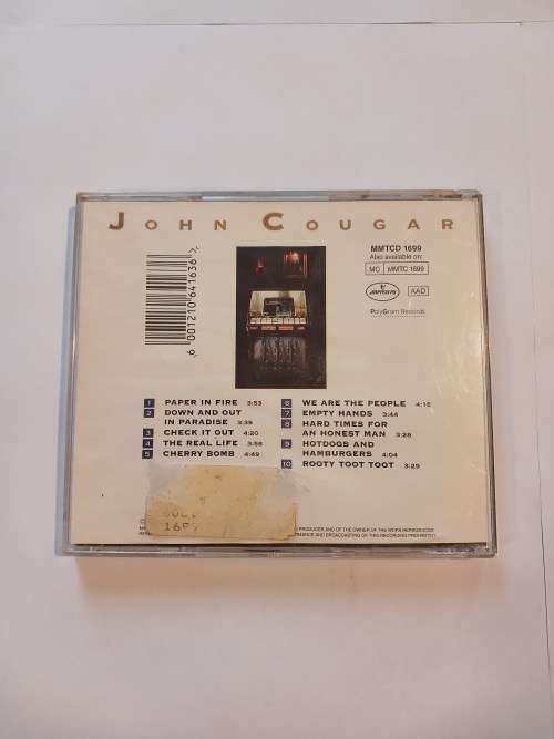 John Cougar Mellencamp, The Lonesome Jubilee CD