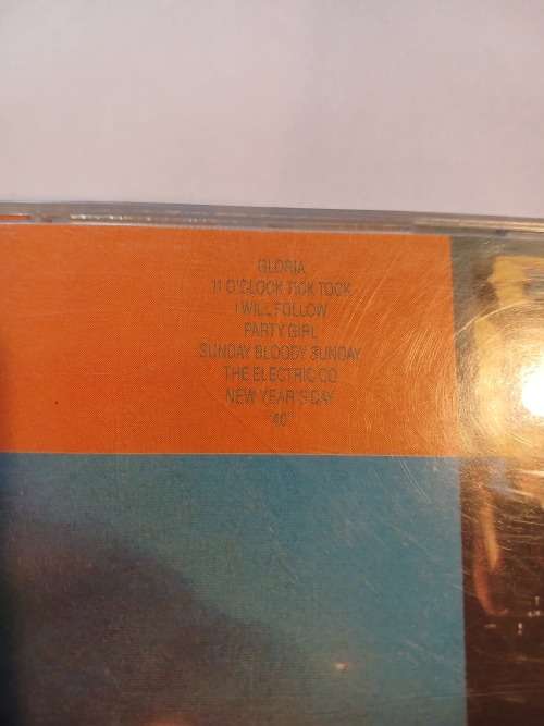 U2 Live, Under a Blood Red Sky CD