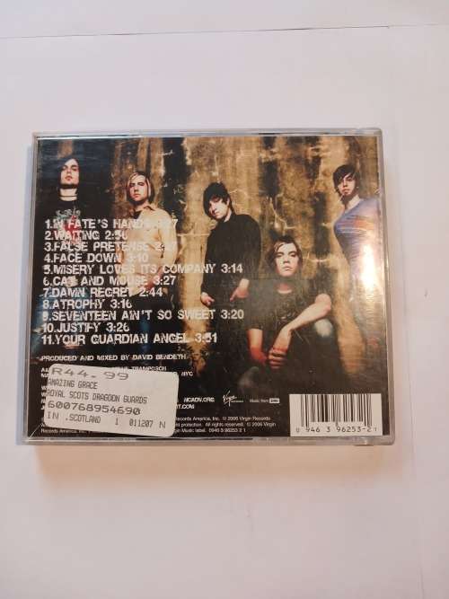 The Red Jumpsuit Apparatus, Don`t You Fake It CD, Europe