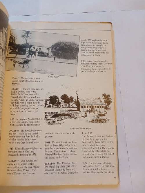 A Giude to the History & Architecture of Durban with accompanying maps