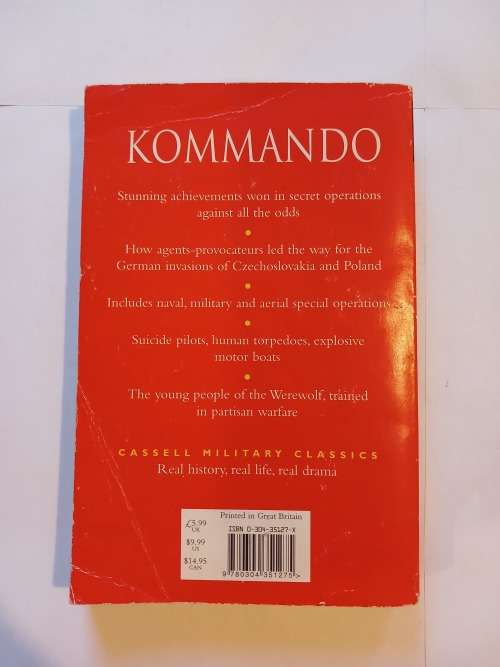 Kommando, German Special Forces of World War Two by James Lucas