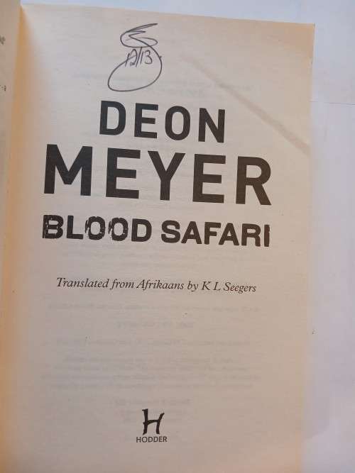 Blood Safari by Deon Meyer