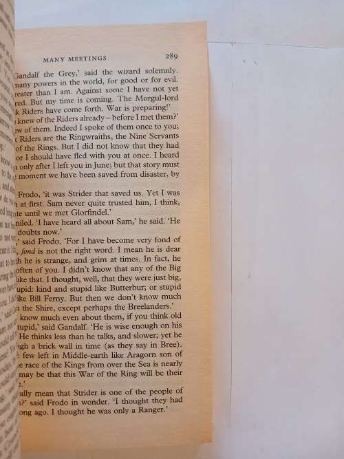 The Lord of the Rings, Part One, The Fellowship of the Ring by J.R.R. Tolkien