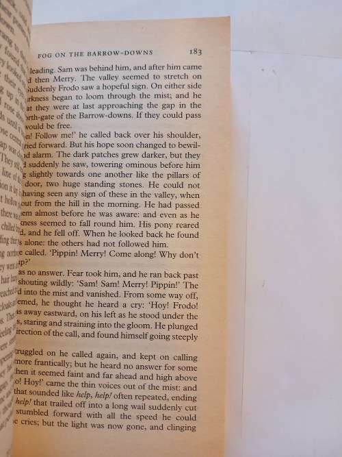 The Lord of the Rings, Part One, The Fellowship of the Ring by J.R.R. Tolkien