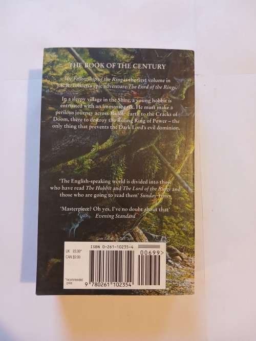 The Lord of the Rings, The Fellowship of the Ring by J.R.R. Tolkien