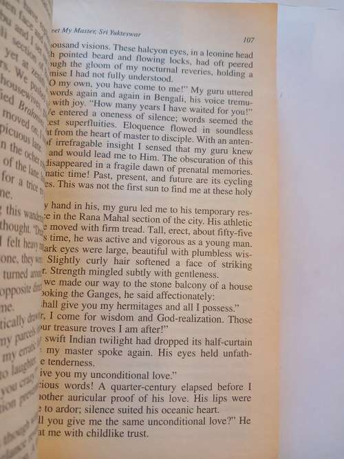 Autobiography of a Yogi by Paramahansa Yogananda