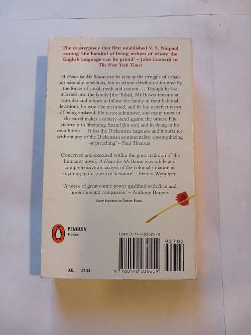 A House for Mr. Biswas by V.S. Naipaul